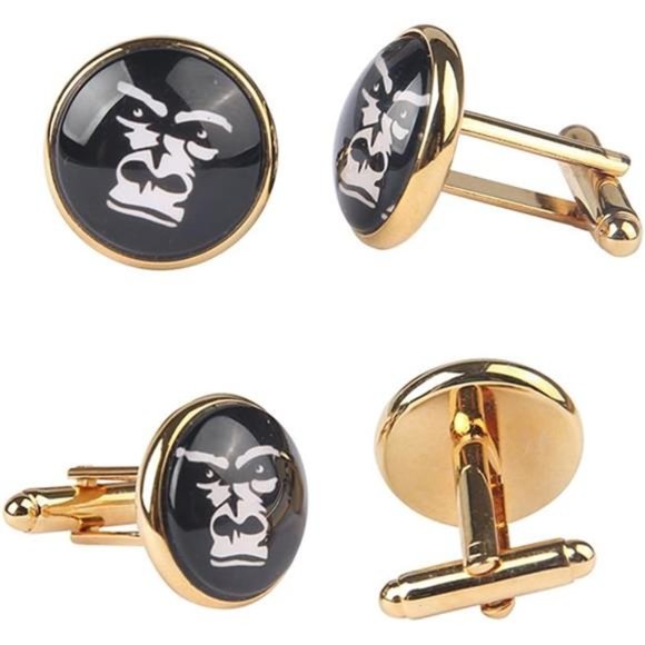 World Map Cufflinks Wedding Vintage Personalised Gifts Father Grandfather Dad - Picture 6 of 6